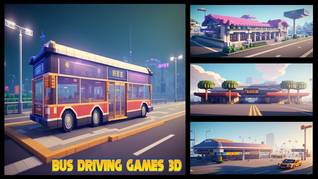 城市沙盒巴士模拟器3D-图3