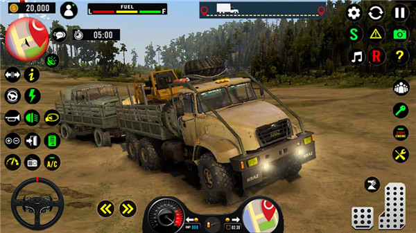 现代越野卡车游戏3D-图1